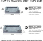 WNPETHOME Human Dog Beds for People Adults, Washable Faux Fur Nap Bed Adult - Image 5