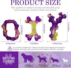 Tough Dog Toys for Aggressive Chewers 3 Pack, Indestructible Dog Toy for Large - Image 2