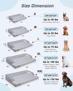 KSIIA Washable Dog Bed XL Senior Dog, Orthopedic Warm Soft Pet Sofa Waterproof - Image 7