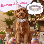 Easter Dog Collar for Mediuml Dogs, Easter & Spring Theme Medium Dog Collar - Image 8