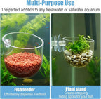 3 Pack Aquarium Plant Holder Clear Fish Tank Plant Holder Fishes Tanks Plants - Image 3