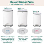 Diaper Dekor EKO Classic Diaper Pail - Image 5