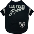 NFL Las Vegas Raiders Dog & Cat T-Shirt, Large. Football PET TEE by PETSFIRST