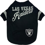 Pets First NFL Las Vegas Raiders T-Shirt Dogs & Cats, Medium. Football Dog - Image 3