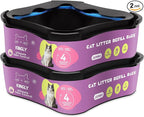 Premium Cat Litter Refill Bags |Jumbo 28FT 2-Pack | Lasts Up to 4 Months | 2 by Unknown