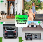 UnBugs Garage Screen Doors for 2 Car Garage - Image 4