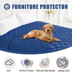 Smiry Waterproof Dog Bed Cover Blanket 40x80, Soft Reversible Pet Blanket - Image 8