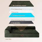 EHEYCIGA XXL Dog Bed Memory Foam, Orthopedic Giant Dog Bed Jumbo - Image 5