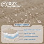 Waterproof Dog Blanket, Non-Slip Soft Pet Bed Cover, Couch Cover - Image 2