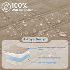 Waterproof Couch Covers for Pets, Waterproof Dog Bed Cover, Anti-Slip Soft Dog - Image 2
