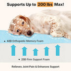 Veehoo Orthopedic Memory Foam Dog Bed, 7 Inch Thick Extra Large Dog Bed XL - Image 3