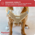 Downtown Pet Supply Step in Dog Harness No Pull, Khaki - Image 7