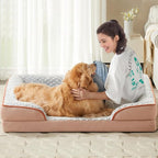 Orthopedic Dog Bed for Large Dogs, Egg Crate Foam Bed for Large Dogs, Equipped - Image 6