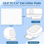 Cat Pads 50 ct Super Absorbent Pet Pee Pads Compatible - Image 6