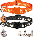 2Pcs Breakaway Cats Collars Cat Collars by Baeuppit