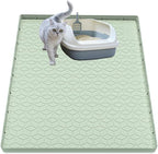 Cat Litter Mat, Silicone Large Cat Mat by Jacooxi
