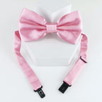 KOOLMOX Dog Bow Ties Pink, Adjustable Dog Collar Bow Tie - Image 3