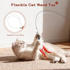 Pawaboo Feather Teaser Cat Toy - Image 2