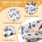 Soft Dog Blankets for Large Dogs & Cat Flannel Blanket Washable, 1 Pack 3 - Image 3