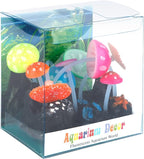 Uniclife Glowing Effect Artificial Mushroom Aquarium Plant Decor Ornament - Image 6