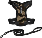 Voyager Escape-Proof Step-in Lock Cat Harness & 5ft Neoprene-Handle Leash Set by BestPetSuppliesLLC