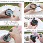 Pet Food Can Spoon & 3 Pcs Can Covers | Cute Paw Shape Opener Spatula Cat Wet - Image 4