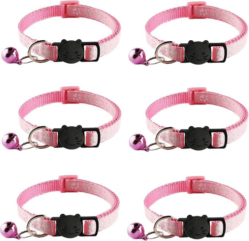 6 Pack Breakaway Cat Collar by Unknown