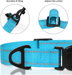 TagME Reflective Nylon Dog Collars, Adjustable Classic Pet Collar - Image 3