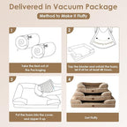 EHEYCIGA Orthopedic Dog Bed for Small Dogs, Waterproof Memory Foam Small Dog - Image 7