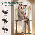 Cumbor 29.7-40.6" Baby Gate for Stairs, Mom's Choice Awards Winner-Dog Gate for - Image 7