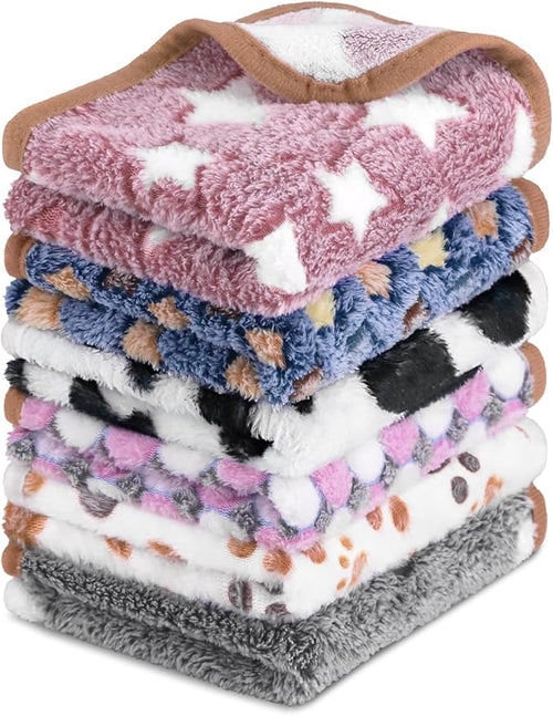 6 Pcs Dog Blanket Super Soft Pet Puppy Blankets Calming Blanket by YedsIntu