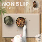 Dog Food Mat - 28x18 Raised Edges Dogs Mat - Image 4