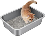 Stainless Steel Litter Box by Unknown