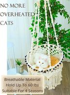 KARCEEY Macrame Cat Hammock - Image 6