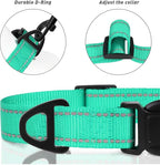 TagME Reflective Nylon Dog Collars, Adjustable Classic Pet Collar - Image 3