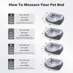 INVENHO Dog Bed Medium Size, Orthopedic Warming Soft Calming Sleeping Durable - Image 5