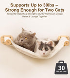 Cat Wall Hammock Set of 4 – 1 Floating Fabric Hammock, 2 Ladders - Image 5