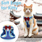 Cat Vest Harness and Leash Set for Walking Escape Proof, Adjustable Kitten - Image 4