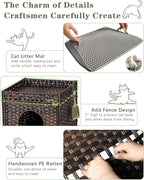 Cat Litter Box Enclosure Furniture, Hidden Litter Box - Image 3