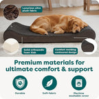 FurHaven Orthopedic Dog Bed for Large Dogs, Luxe Lounger Contour Mattress - Image 5