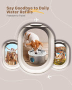 Pet Water Fountain for Large Dogs: Metal Dog Water Fountain - Image 8