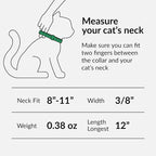 CollarDirect Leather Cat Collar, Cat Safety Collar - Image 4