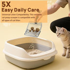 Heavy Duty Stainless Steel Cat Litter Scoop - Image 3