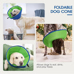 Dog Cone for Large Dogs After Surgery, Adjustable Soft Recovery Cone Collar for - Image 6