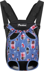 Pawaboo Pet Carrier Backpack, Adjustable Pet Front Cat Dog Purse Carrier by Pawaboo