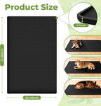 Extra Large 34x22 Inch Silicone Pet Food Mat - Image 2