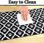 Dog Food Mat 12X20 Inch Pet Feeding Absorbent Mats - Image 6