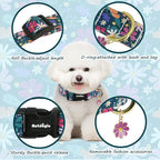 Dog Collar for Large Dogs, Spring Dark Green Dog Collars - Image 2