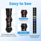 AQUANEAT Aquarium Heater, 100W Fish Tank Heater, Adjustable Submersible Water - Image 7