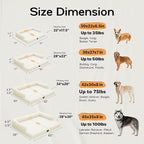 Dog Beds Large Size Dog, Waterproof Memory Foam Large Dogs Bed - Image 3